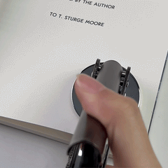 Leewindo Blossom From Pages Custom Book Embosser | Personalized Library Stamp for Book Lovers