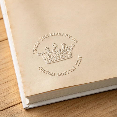 Custom Library Book Embosser | Personalized Embossing Stamp | Leewindo