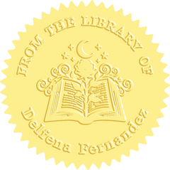 Leewindo Blossom From Pages Custom Book Embosser | Personalized Library Stamp for Book Lovers