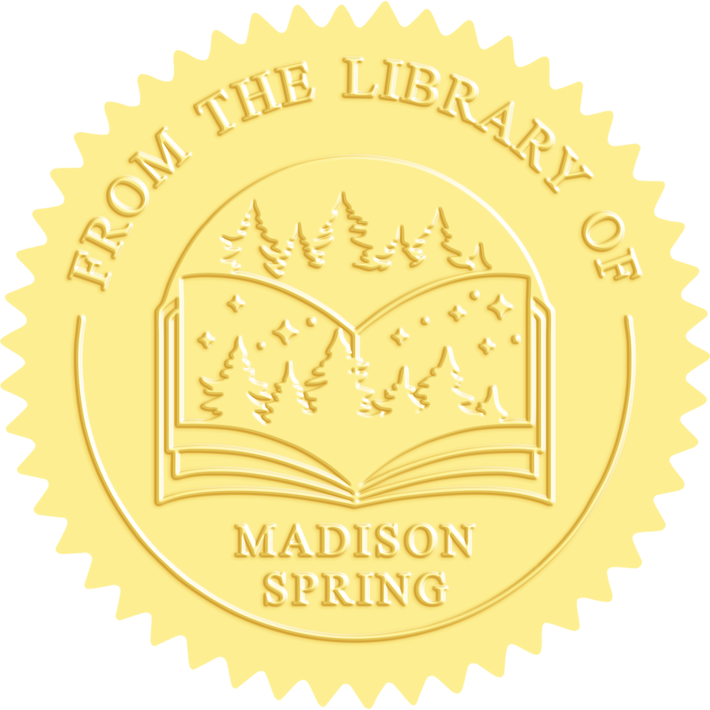 Customized book embossing machine - Book series (35 designs)