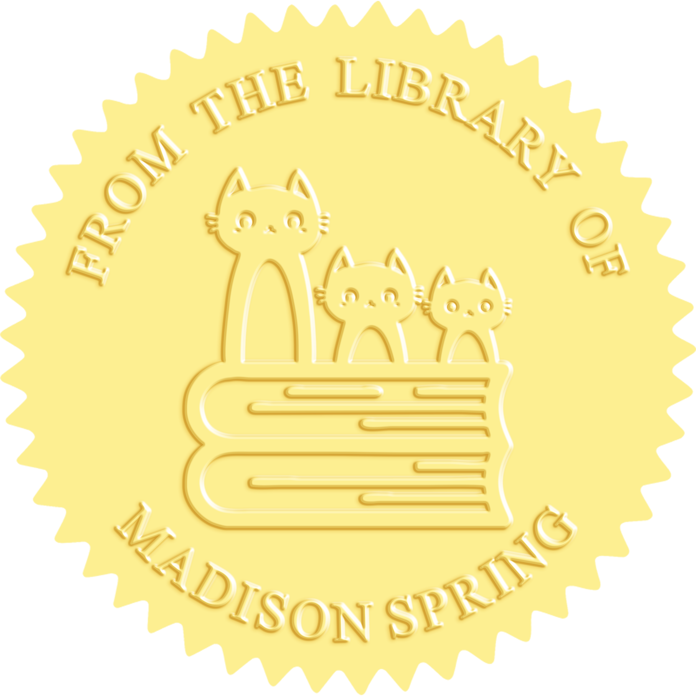 Customized book embossing machine - Book series (35 designs)