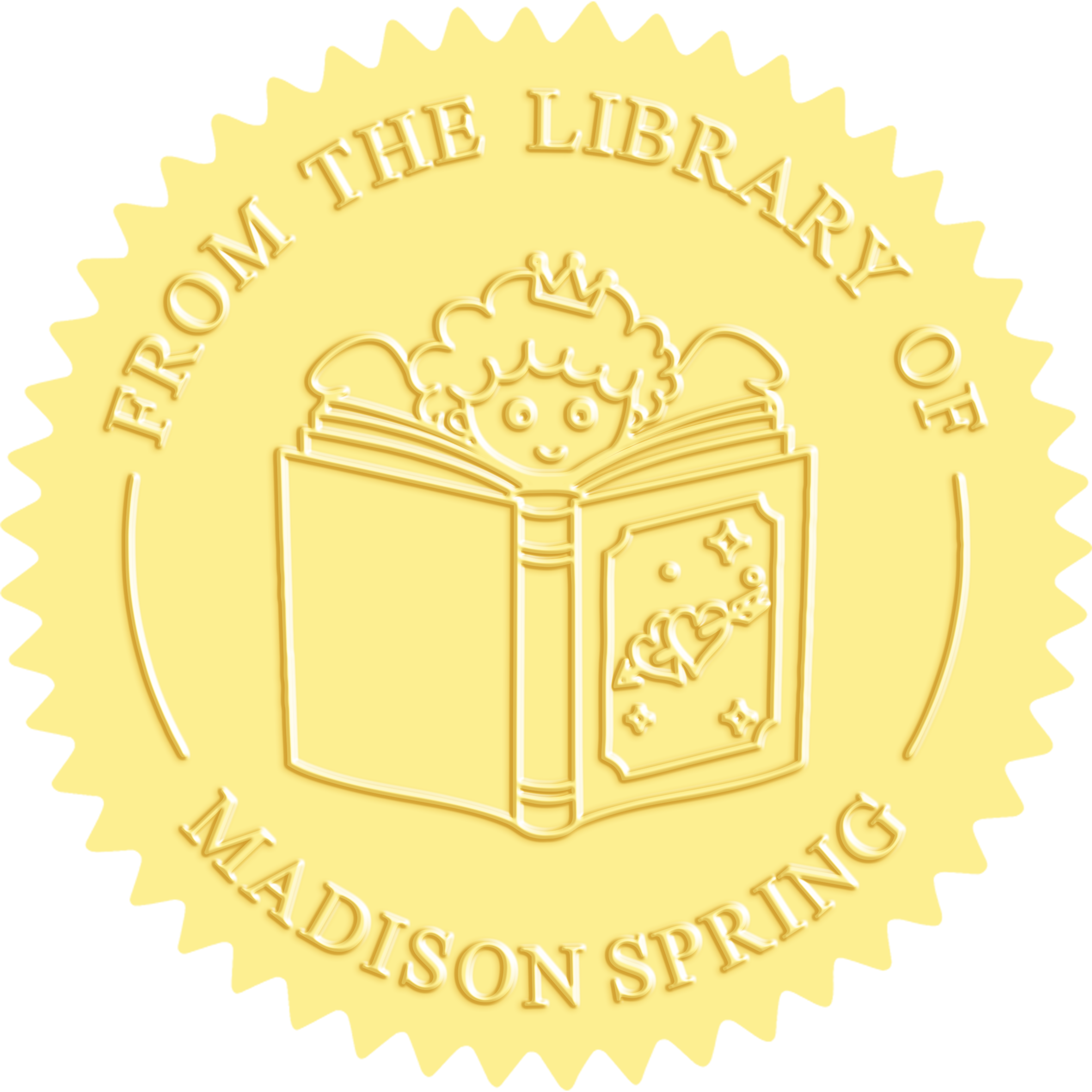Customized book embossing machine - Book series (35 designs)