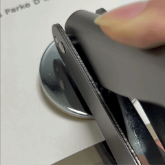 Custom Book Embosser | Elegant Minimalist Personalized Library Stamp Gift | Leewindo