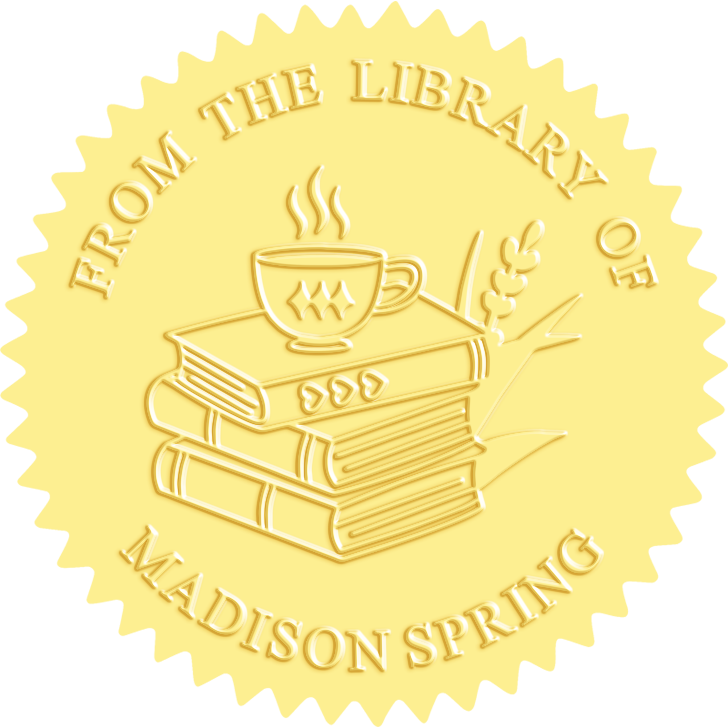 Customized book embossing machine - Book series (35 designs)