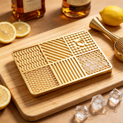 DIY Brass Ice Tray (6 patterns)