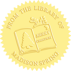 Customized book embossing machine - Book series (35 designs)
