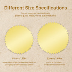 Golden Seal Sticker Packs