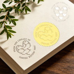 Frosted texture-Personalized Book Embosser (71 designs)
