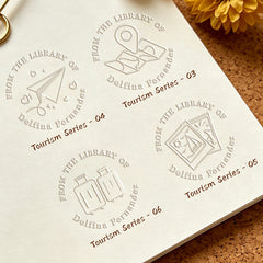 Customized book embossing machine - Tourism Series (22 designs)