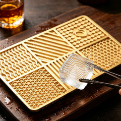 DIY Brass Ice Tray (6 patterns)