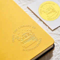 Customized book embossing machine - Book series (35 designs)