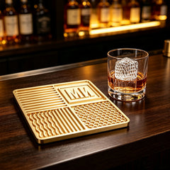 DIY Brass Ice Tray (4 patterns)