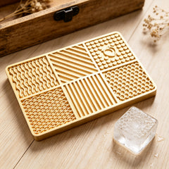 DIY Brass Ice Tray (6 patterns)