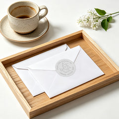 Silver sticker set