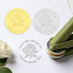 Frosted texture-Personalized Book Embosser (71 designs)