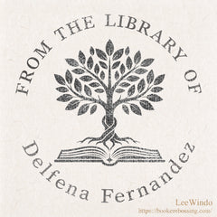 Custom Book Embosser, Personalized Library Embosser, From The Library Of Book Stamp