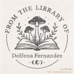 Custom Book Embosser, Personalized Library Embosser, From The Library Of Book Stamp
