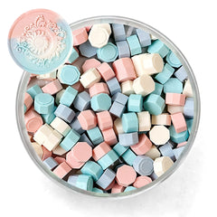 Colour mixture Sealing Wax Beads: 24 Colors for Envelope Seals