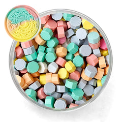 Colour mixture Sealing Wax Beads: 24 Colors for Envelope Seals