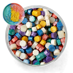 Colour mixture Sealing Wax Beads: 24 Colors for Envelope Seals
