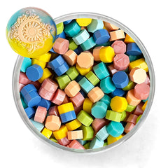 Colour mixture Sealing Wax Beads: 24 Colors for Envelope Seals
